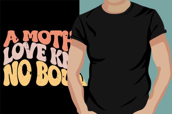 Download Mothers Day Retro Wavy T Shirt Design - Wavy t shirt Collection