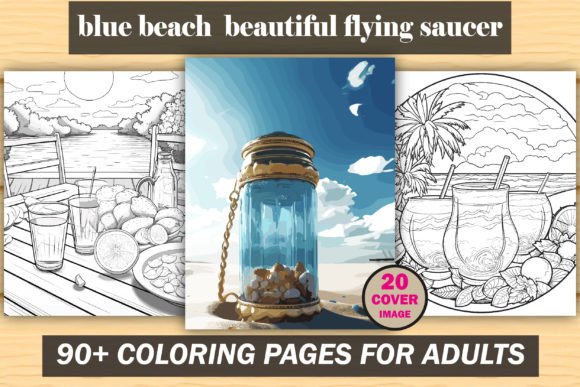Download Blue Beach Beautiful Flying Saucer - Flying saucer Collection